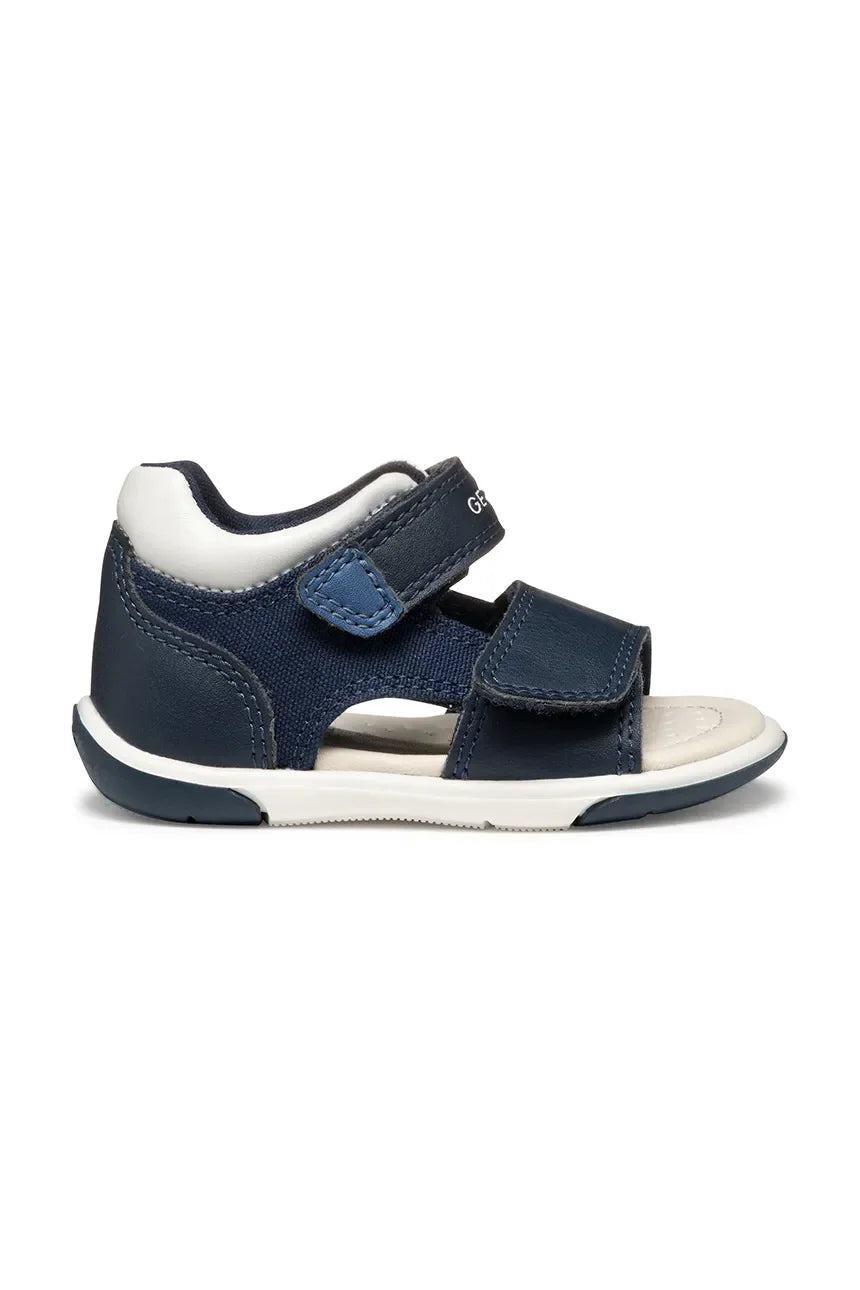 Geox NavyBoy’s First Steps Sandals with Breathable Sole B556EA