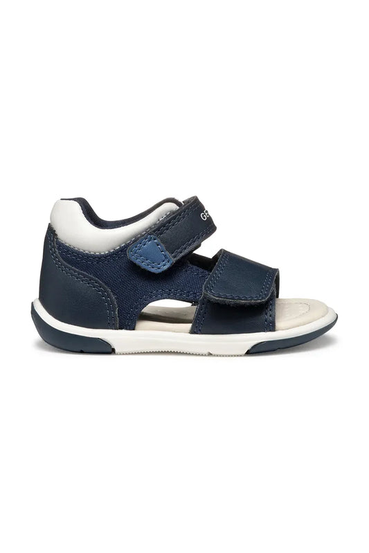 Geox NavyBoy’s First Steps Sandals with Breathable Sole B556EA