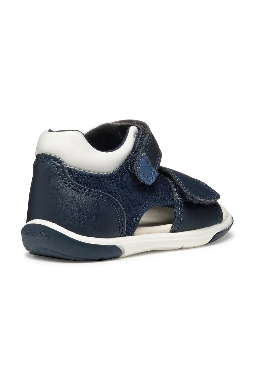 Geox NavyBoy’s First Steps Sandals with Breathable Sole B556EA