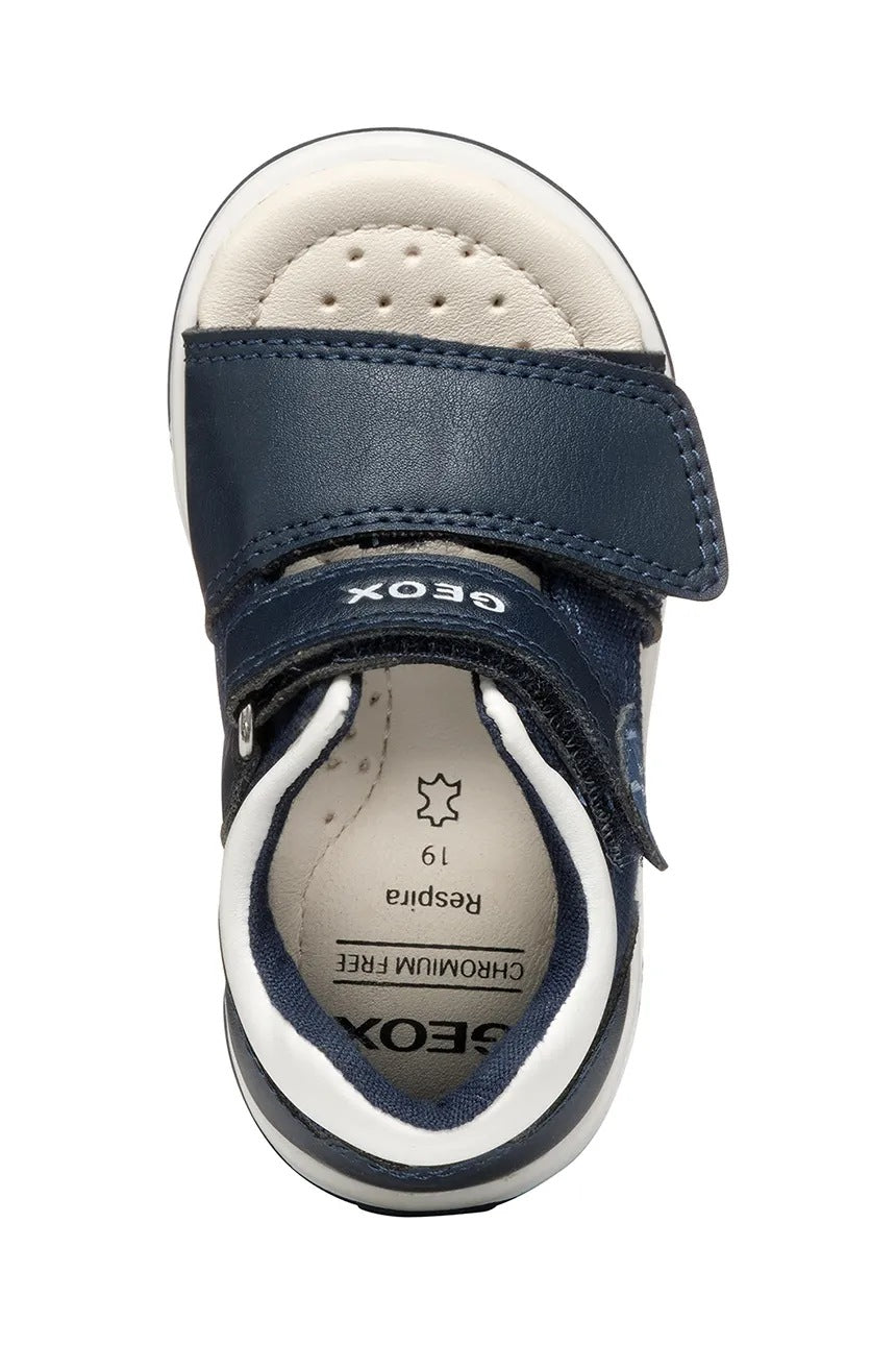 Geox NavyBoy’s First Steps Sandals with Breathable Sole B556EA
