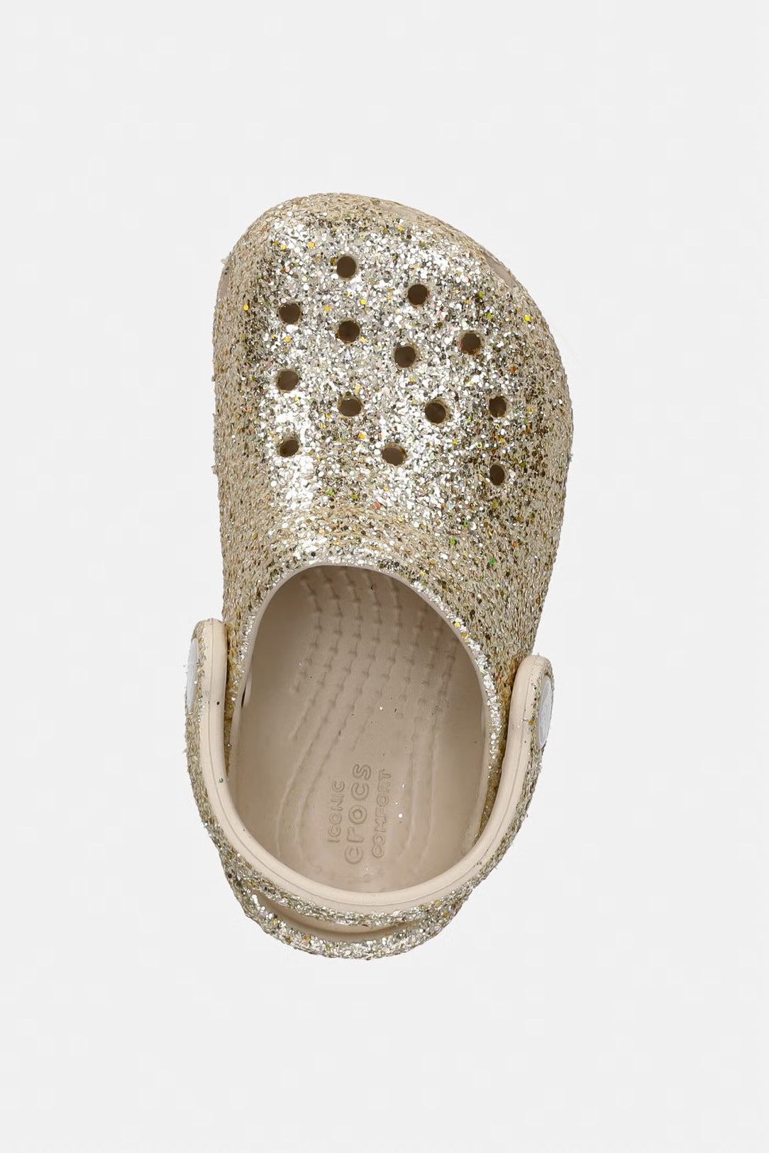 Crocs Classic Chunky Glitter Clog Gold 211939 - 211940