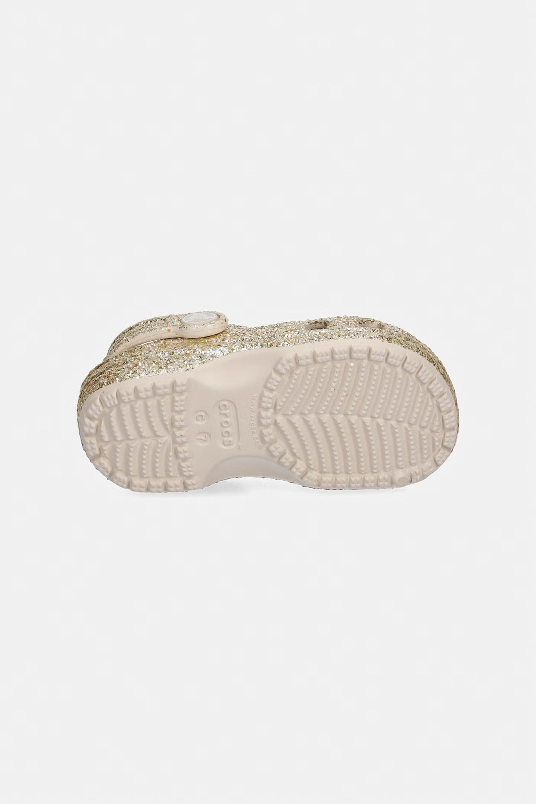 Crocs Classic Chunky Glitter Clog Gold 211939 - 211940