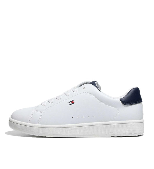 Tommy Hilfiger Kids' Flag White/Blue Sneakers T3X9-33848-1355