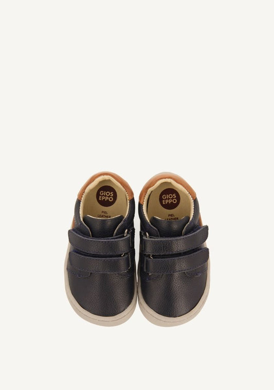 Gioseppo Barefoot Leather Sneakers Saranac: Flexible, Breathable, Odor-Fighting Kids' Shoes