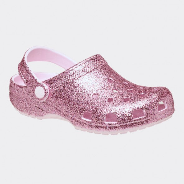 Crocs Classic Chunky Glitter Clog Pink 211939 - 211940