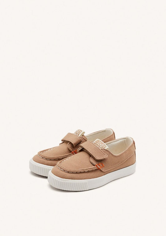Gioseppo Nautical Beige Sporty Shoes for Boys & Girls with Vibrant Color Accents