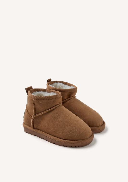 Gioseppo Esko Kids Water-Repellent Australian Boots with Faux Fur Lining