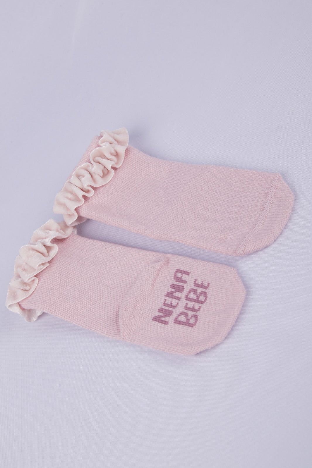 Floral Ruffle Girls' Knee High Socks – 6 Color Options