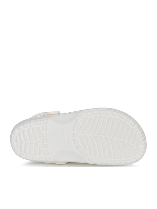 Crocs Classic Floral Kids Anatomical Sandal Beige Waterproof