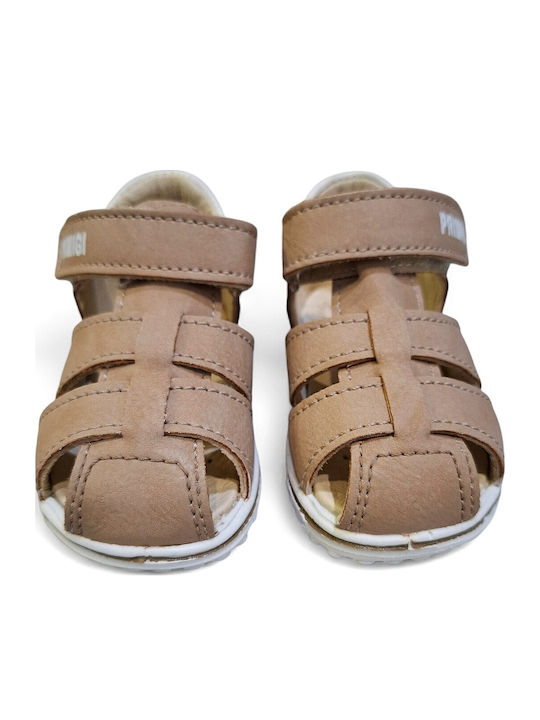 Beige Boys' first steps Sandals. 1363444