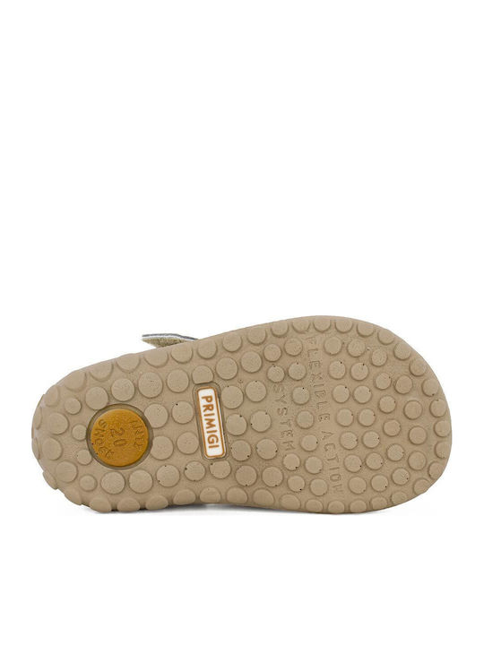 Khaki-Brown First Steps Sandals for boys. Primigi 1363422