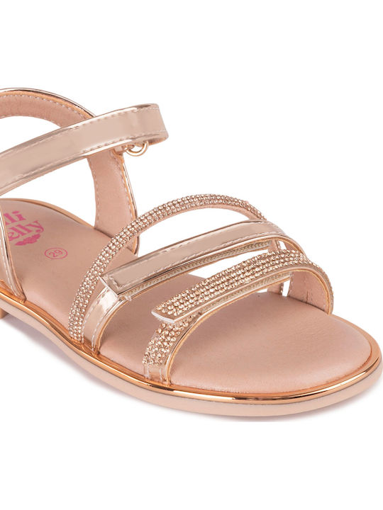 Lelli Kelly Bronze Girls Sandals . Dotty LKCA 5570