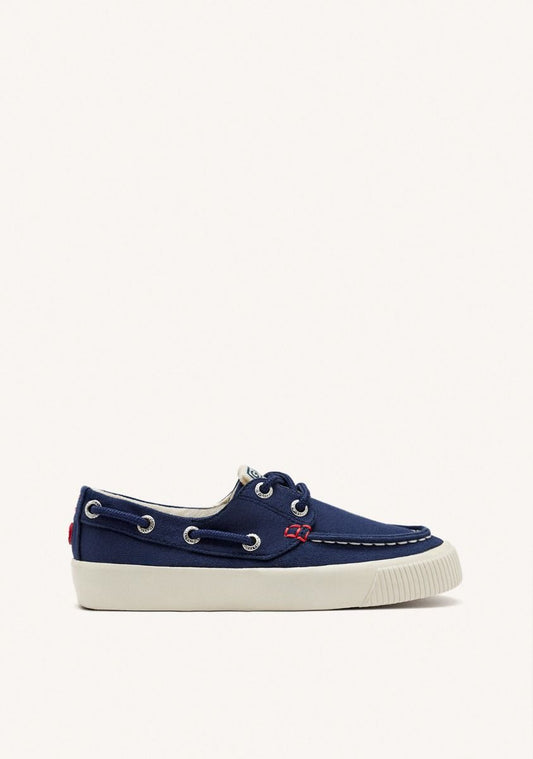 Sporty Nautical Style Navy Blue Shoes for Boys and Girls - Licata