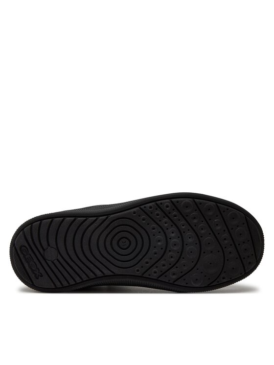 Geox Kids' J Arzach Black Breathable Low-Top Athletic Sneakers for Boys