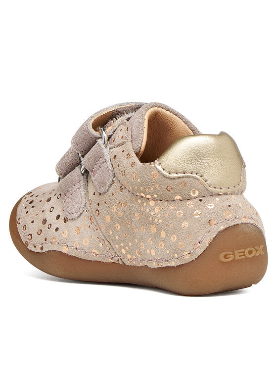 Geox B Tutim B9440B 007NF C5004 Beige Breathable Girl's Shoes