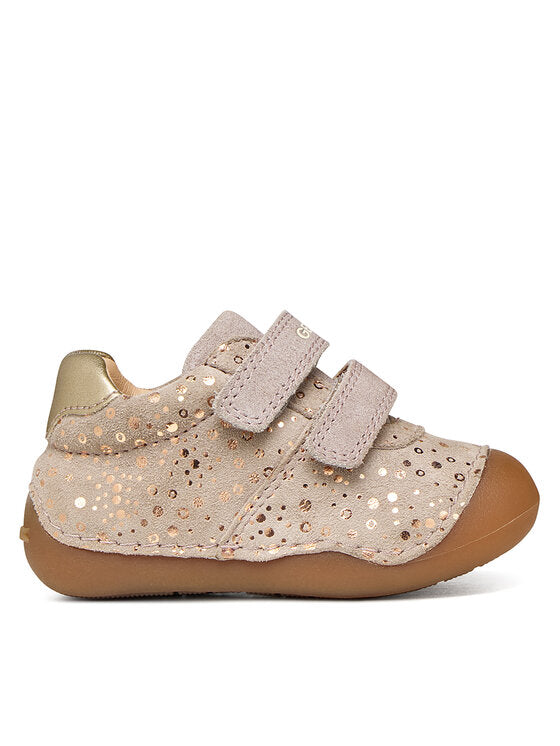 Geox B Tutim B9440B 007NF C5004 Beige Breathable Girl's Shoes