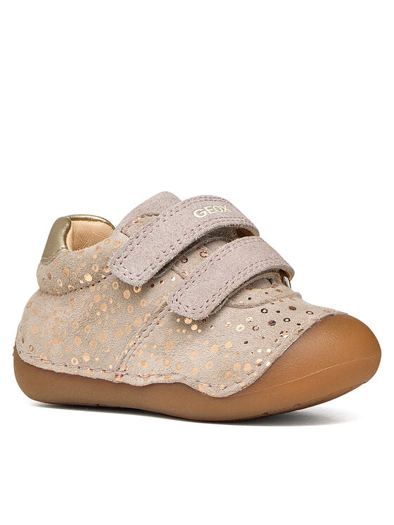 Geox B Tutim B9440B 007NF C5004 Beige Breathable Girl's Shoes