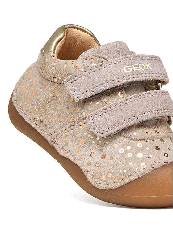 Geox B Tutim B9440B 007NF C5004 Beige Breathable Girl's Shoes