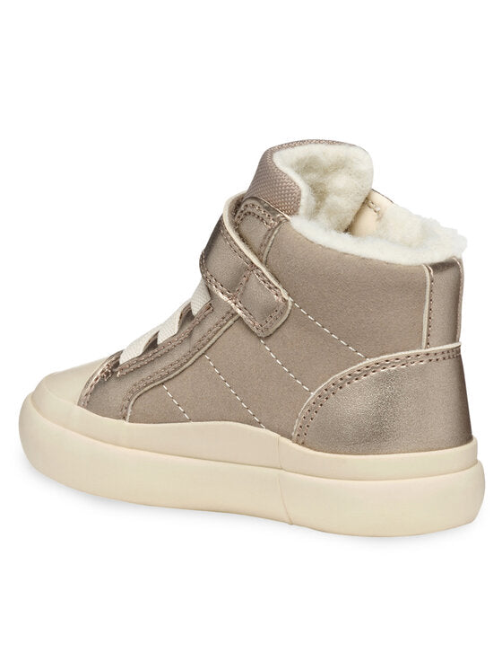 Geox B Gisli B461ME 0AUAJ C5005 M Beige Breathable Girl's Ankle Boots