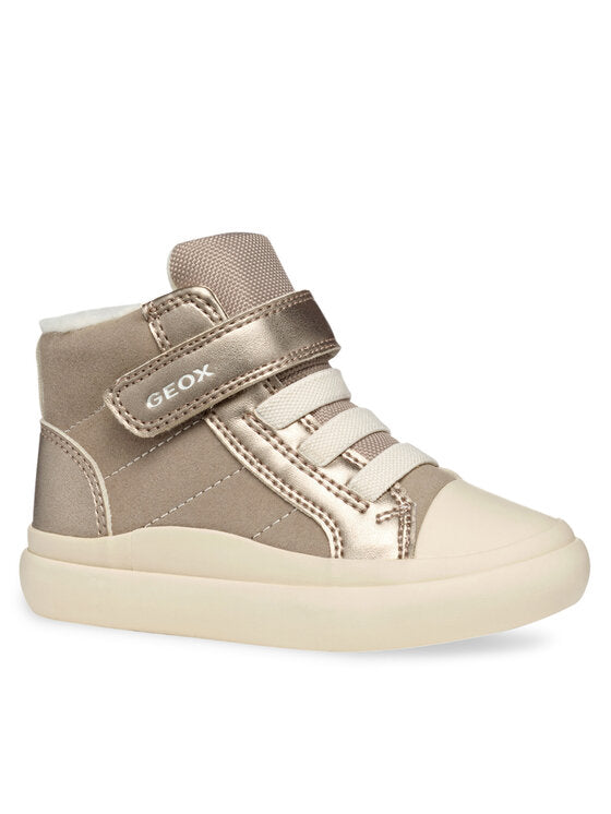 Geox B Gisli B461ME 0AUAJ C5005 M Beige Breathable Girl's Ankle Boots