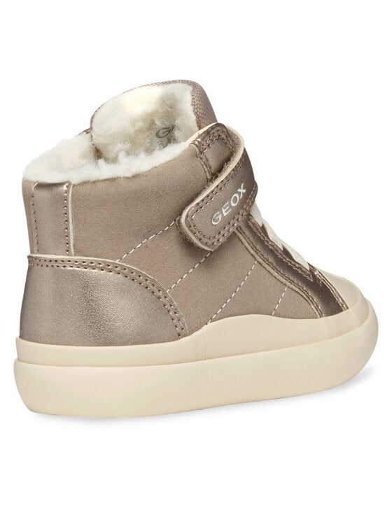 Geox B Gisli B461ME 0AUAJ C5005 M Beige Breathable Girl's Ankle Boots