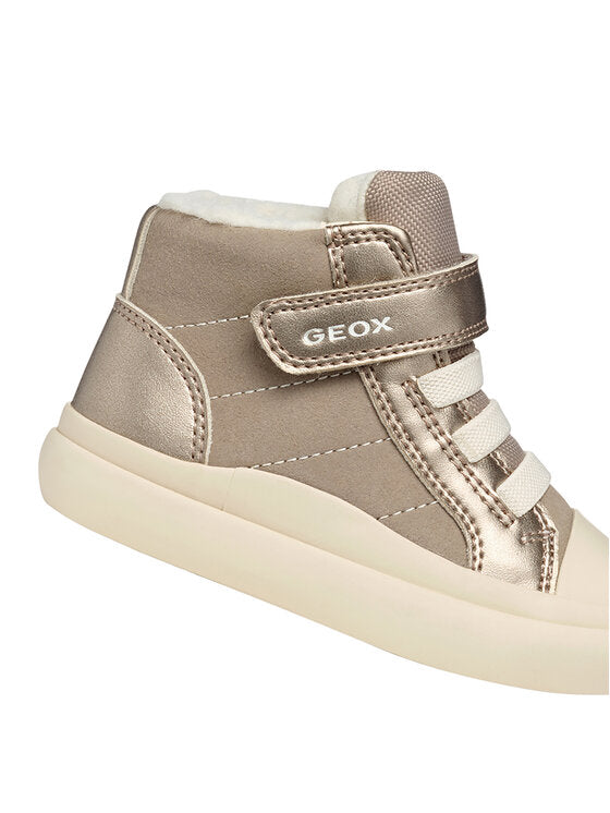 Geox B Gisli B461ME 0AUAJ C5005 M Beige Breathable Girl's Ankle Boots