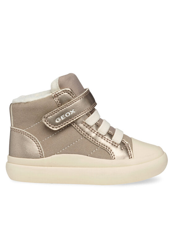 Geox B Gisli B461ME 0AUAJ C5005 M Beige Breathable Girl's Ankle Boots
