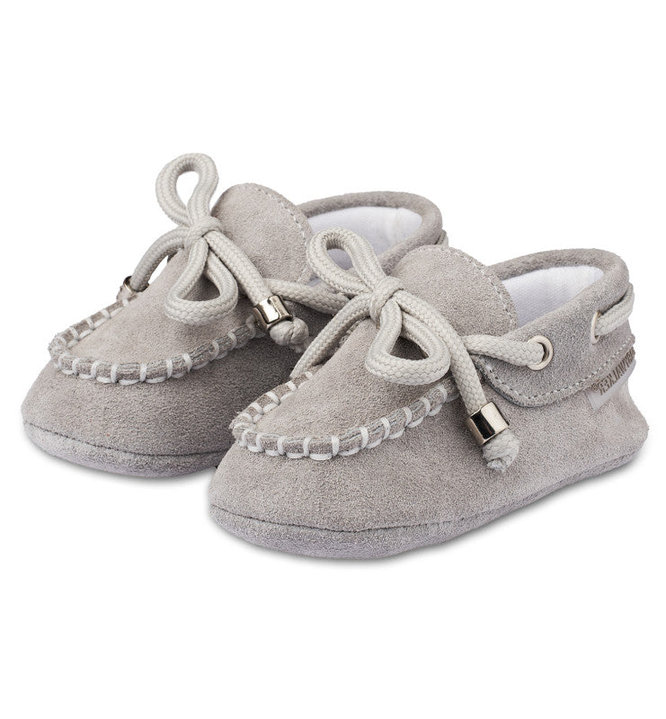 Babywalker Mi 1116 Boys' Suede Loafer Baptismal Cradle Shoes - Soft, Stylish & Comfortable