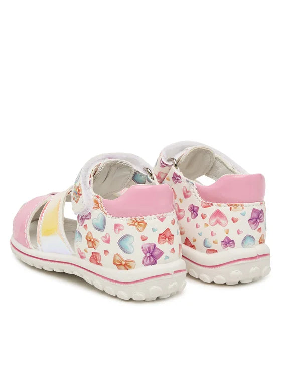 Primigi Anatomical First Steps Sandals for girls white and pink 1363566