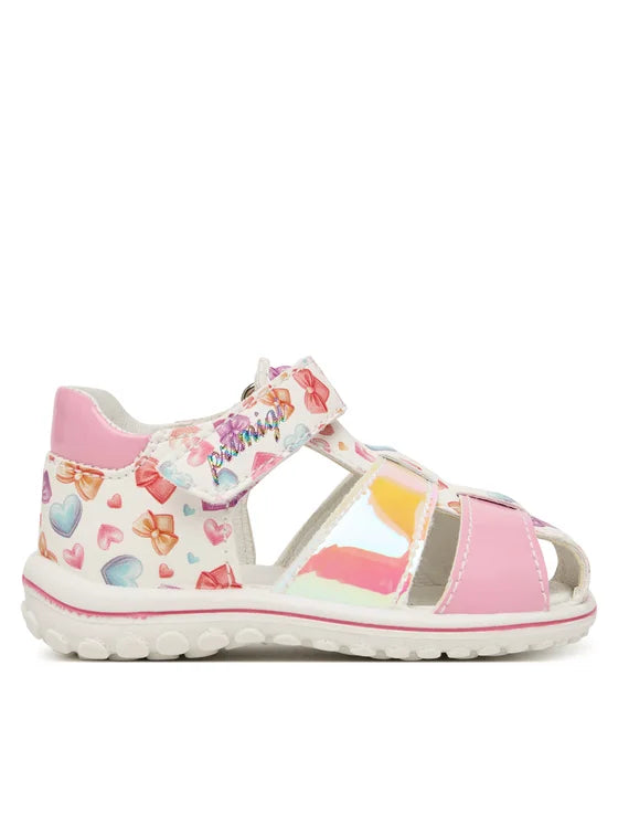Primigi Anatomical First Steps Sandals for girls white and pink 1363566