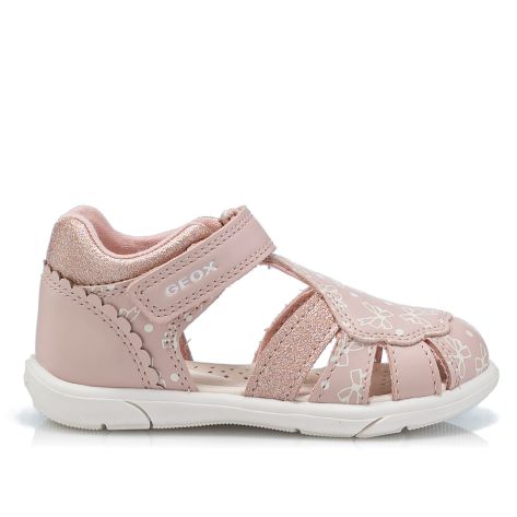 Girls' Geox B Sandal Zapito: Comfortable, Breathable, Lightweight Pink Sandals for Kids