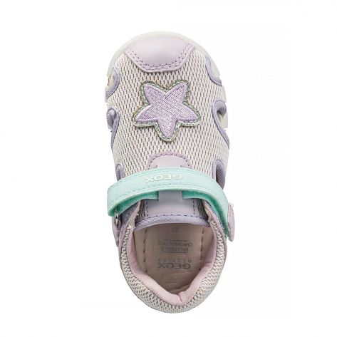 Geox B Sandal Iupidoo Girl Pink/Lilac Breathable Comfort Kid's Shoes