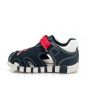Geox B Sandal Iupidoo Boy Navy/Red Kids' Shoes with Flexy System and Respira Technology