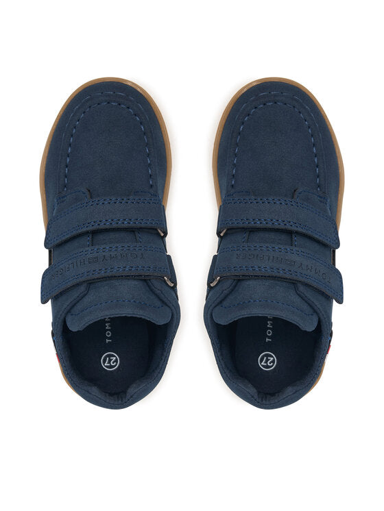 Tommy Hilfiger Hector Boys' Low Shoes Navy Blue T1X4-35221-0315 M